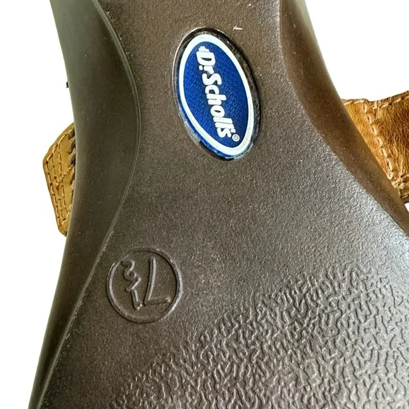 Dr. Scholl's Brown Embroidered Sandals - Picture 10 of 10